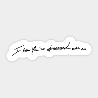 ian somerhalder merch Sticker